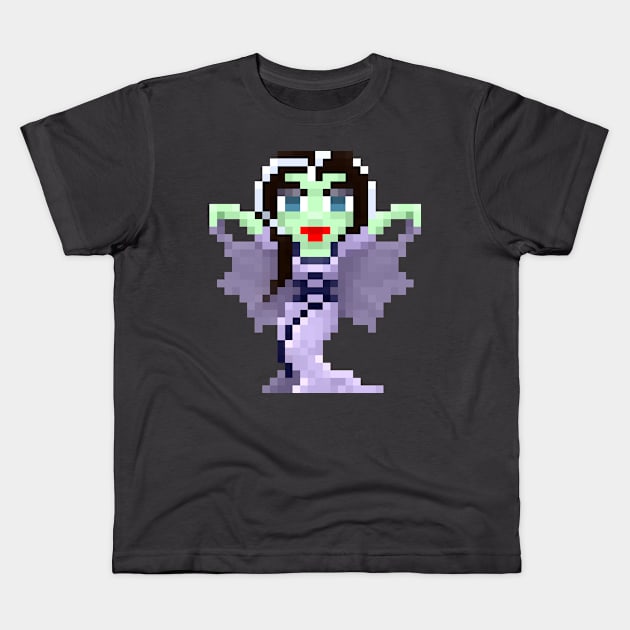 16-Bits Lily Kids T-Shirt by badpun